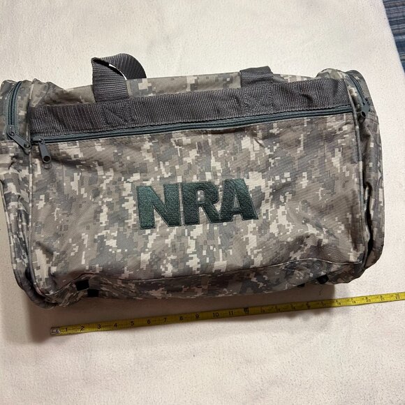 Camo NRA Bag. 9" x 11" x 18". (917) - Picture 2 of 5